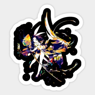 Azur Lane - Wakasuki Pop Art Sticker